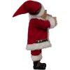 Clayre Eef Weihnachtsdekorationsfigur Bär 51 cm Rot Kunststoff Textil