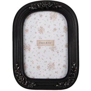 Clayre & Eef 2F1159 Bilderrahmen Schwarz 14x2x19 cm...