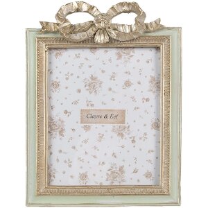 Clayre & Eef 2F1163 Bilderrahmen Grün 16x2x22 cm...