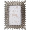 Clayre & Eef 2F1174 Fotorahmen 17x2x22 cm Silberfarbig Modern
