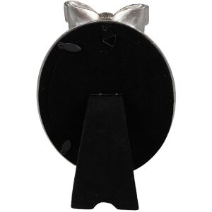 Clayre & Eef 2F1177 Fotorahmen Silber Oval 13x3x19 cm...
