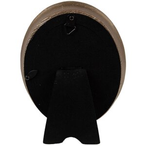 Clayre & Eef 2F1193 Fotorahmen oval goldfarbig...