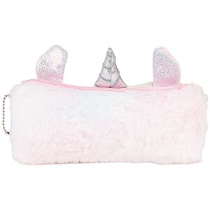 Juleeze JZWA0207 Börse Einhorn Kunstfell 21x2x14 cm Pastell