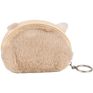 Juleeze JZWA0214 Portemonnaie Katzenmotiv beige 12x2x9 cm