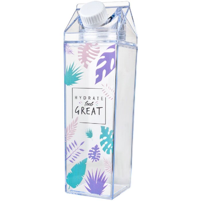 Clayre & Eef 65700 Trinkflasche 500 ml 6x6x20 cm