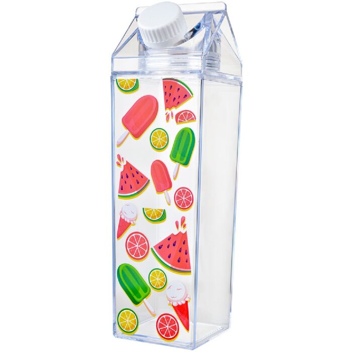 Clayre & Eef 65701 Trinkflasche 500 ml 6x6x20 cm