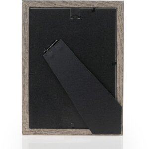 ZEP Bilderrahmen Essen Holz 15x20 cm braun mit Aufsteller