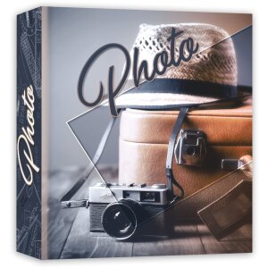 ZEP Einsteckalbum Vibes 100 Fotos 10x15 cm Laminierter Kunstdruck Hardcover