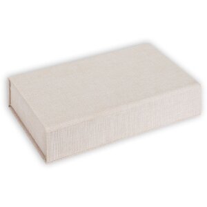 ZEP USB Fotobox Lodi creme Leineneinband 23x12 5x5 cm ohne USB-Stick