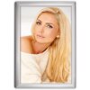 ZEP Metall-Portraitrahmen 120S20 silber glänzend 7x10 cm Samtrückwand Klarglas