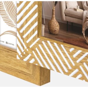 ZEP Фоторамка из полистирола Миртос 6x 10x15 см коричневый белый