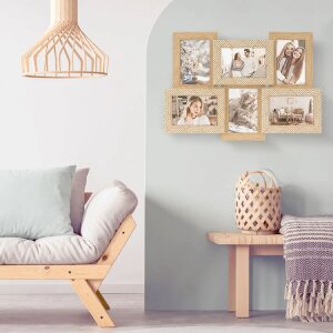 ZEP Фоторамка из полистирола Миртос 6x 10x15 см коричневый белый