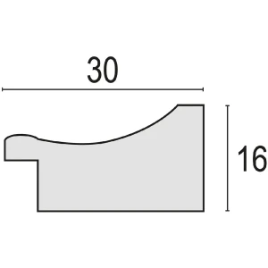 Фоторамка ZEP из полистирола Природа Арля 10x15 см