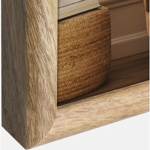 ZEP Bilderrahmen Genova 20x30 cm Braun MDF Holzoptik Hoch- und Querformat