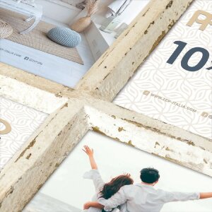 ZEP деревянная рамка для галереи Revel 9 фотографий 10x15 см винтажный стиль