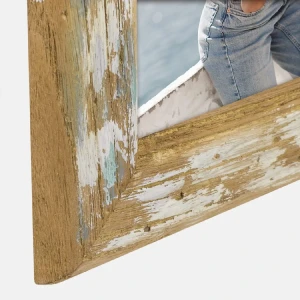 ZEP Деревянная фоторамка Martigny 15x20 см Винтаж Коричневый Синий