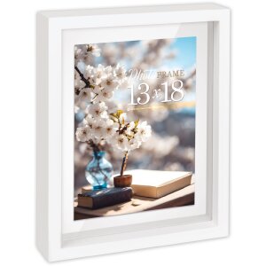 ZEP Vittel Weiß Doppelrahmen Holz 13x18 cm...