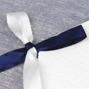 ZEP Фотоальбом Busta Blue 30x24 см 60 белых страниц glassine итальянский дизайн