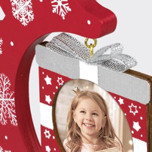 ZEP LK373 Деревянная фоторамка Lothar Red 16x4,5x19 см для фотографии 6x6 см