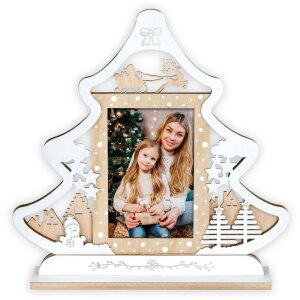 ZEP Weihnachts-Bilderrahmen Julia Holz 10x15 cm...