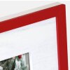 ZEP ZT3764 Vipiteno Горизонтальная деревянная фоторамка бело-красная 10x15 см