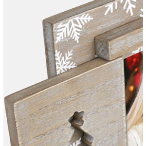 ZEP VP2264 Valtellina A Деревянная фоторамка 10x15 см коричневый белый