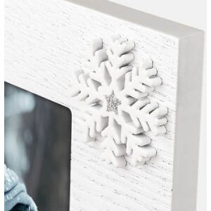 ZEP ZT4146 Zermatt Holz-Bilderrahmen Weiß Braun 10x15 cm