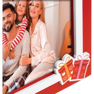 ZEP ZT2946 Cortina 10x15 cm Bilderrahmen Holz Rot...