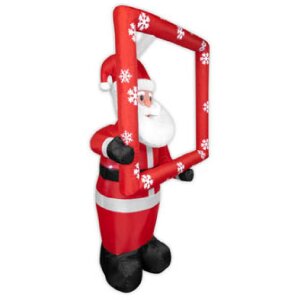 ZEP Nicola Большой надувной Дед Мороз 185 см со светом и...