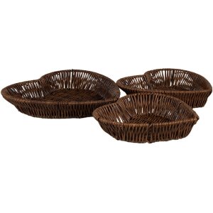 Clayre & Eef 65716 Korbset 3-teilig herzförmig...