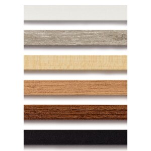 Walther Stockholm Holzrahmen 18x24 Schwarz mit Passepartout EA824B