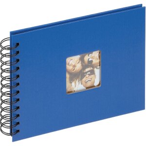 Walther Spiralalbum Fun royalblau 23x17 cm 40 schwarze...