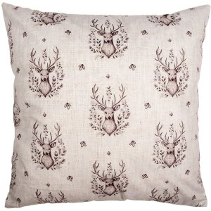 Clayre & Eef GTW21 Kissenhülle Beige Braun...