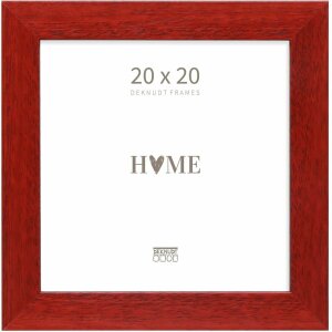 Deknudt S226K4 Bilderrahmen Holz Rot 20x20 cm