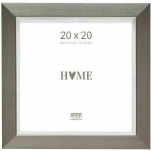 Deknudt S45VD1 Bilderrahmen Kunststoff Silber 20,0 x 20,0 cm