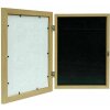 Deknudt S65EH1 Bilderrahmen Kinderzeichnungen Naturholz A4 Braun 21x29,7 cm