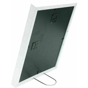 Deknudt S65KK1 Weisser Bilderrahmen doppeltes Passepartout für 1 Bild 30x40 cm