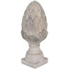 Clayre & Eef 6TE0545L Украшение Pinecone Stone Grey Ø 17x39 см