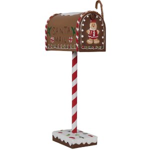 Clayre & Eef 6Y5629 Briefkasten Braun 14x8x37 cm...