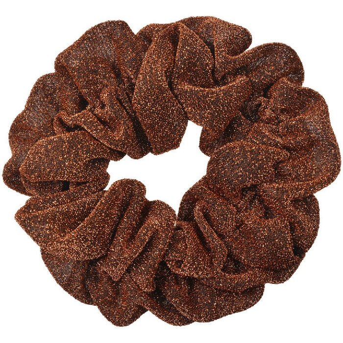 Juleeze JZCO0033 Резинка для волос Ø 10 см Коричневая синтетическая лента для волос