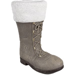 Clayre & Eef 6MG0047 Weihnachtsdeko Stiefel Grau...