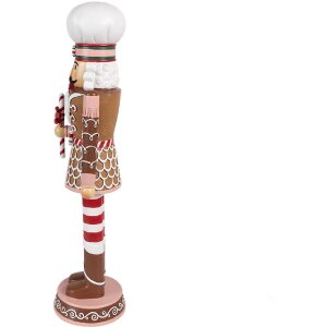 Clayre & Eef 6PR4256 Dekoration Nussknacker Braun...