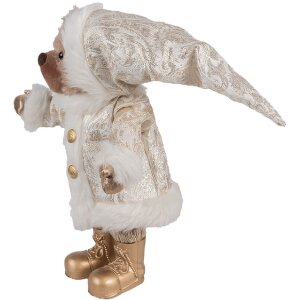 Clayre & Eef 65616 Deko Bär Beige 22x16x36 cm...