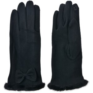 Juleeze JZGL0089Z Handschuhe schwarz 9x23x1cm mit...