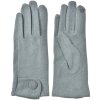 Juleeze JZGL0095G Winterhandschuhe grau 9x23x1 cm mit Knopfapplikation