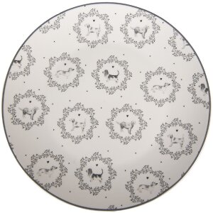 Clayre & Eef LGDDP Kleiner Teller Hundemotiv...
