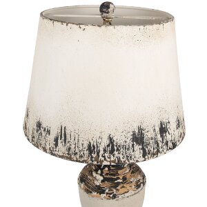 Clayre & Eef 6LMC0091 Настольная лампа бежевая...