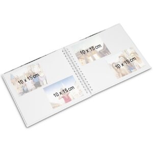 Hama Spiral-Album Lovely Beige 28x24 cm 50 weiße Seiten