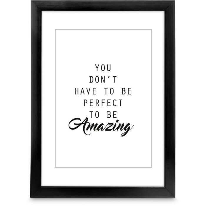 Hama Kunststoffrahmen Chiaro Schwarz 15 x 20 cm