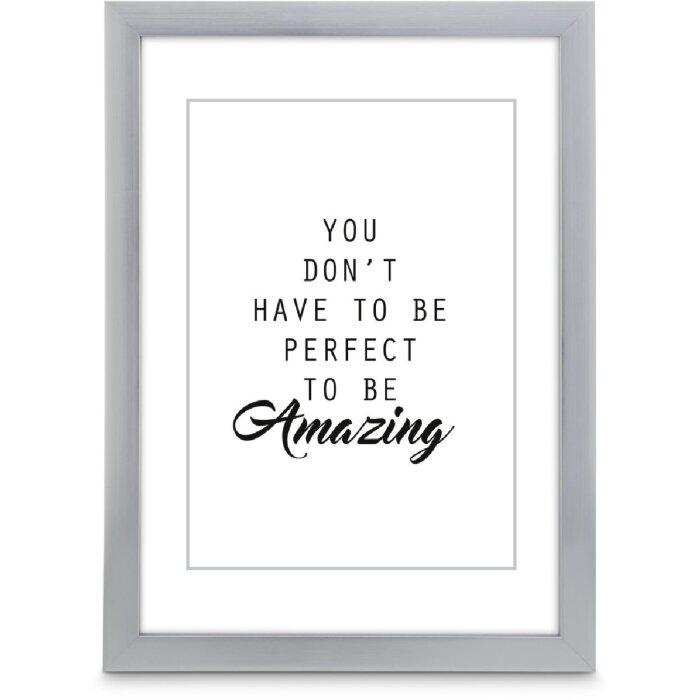 Hama Пластиковая рамка Chiaro Silver 10x15 см